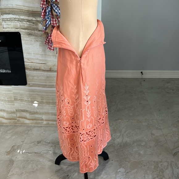 J. Jill Embroidered Maxi Skirt Size S - Picture 8 of 13